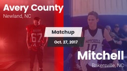 Matchup: Avery County High vs. Mitchell  2017