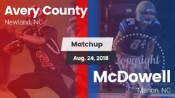 Matchup: Avery County High vs. McDowell   2018
