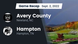 Recap: Avery County  vs. Hampton  2022