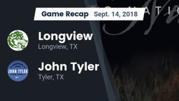 Recap: Longview  vs. John Tyler  2018