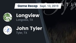 Recap: Longview  vs. John Tyler  2019