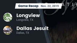 Recap: Longview  vs. Dallas Jesuit  2019