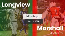 Matchup: Longview vs. Marshall  2020