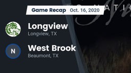 Recap: Longview  vs. West Brook  2020