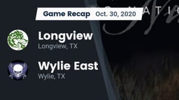 Recap: Longview  vs. Wylie East  2020