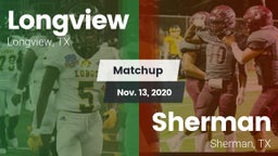 Matchup: Longview vs. Sherman  2020