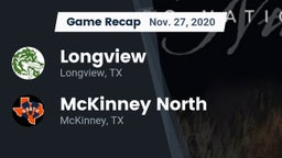Recap: Longview  vs. McKinney North  2020