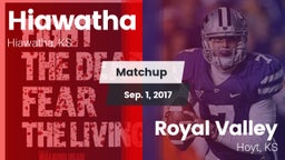 Matchup: Hiawatha vs. Royal Valley  2017