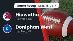 Recap: Hiawatha  vs. Doniphan West  2017