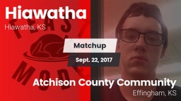 Matchup: Hiawatha vs. Atchison County Community  2017
