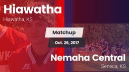 Matchup: Hiawatha vs. Nemaha Central  2017