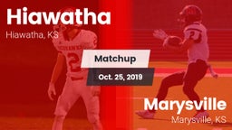 Matchup: Hiawatha vs. Marysville  2019