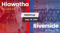 Matchup: Hiawatha vs. Riverside  2020