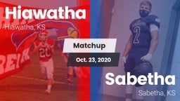 Matchup: Hiawatha vs. Sabetha  2020