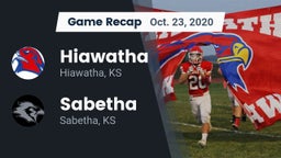Recap: Hiawatha  vs. Sabetha  2020