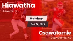 Matchup: Hiawatha vs. Osawatomie  2020