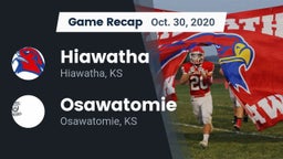 Recap: Hiawatha  vs. Osawatomie  2020