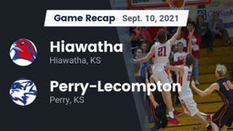 Recap: Hiawatha  vs. Perry-Lecompton  2021