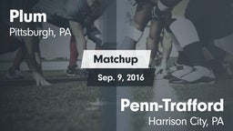 Matchup: Plum vs. Penn-Trafford  2016