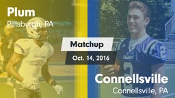 Matchup: Plum vs. Connellsville  2016