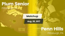 Matchup: Plum Senior High vs. Penn Hills  2017