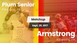 Matchup: Plum Senior High vs. Armstrong  2017