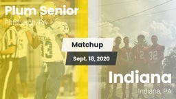 Matchup: Plum Senior High vs. Indiana  2020