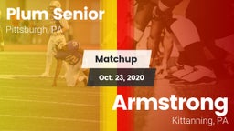 Matchup: Plum Senior High vs. Armstrong  2020