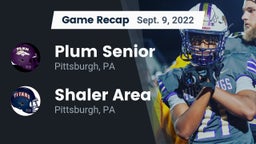 Recap: Plum Senior  vs. Shaler Area  2022