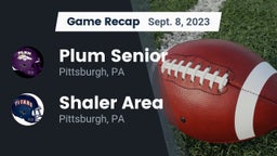 Recap: Plum Senior  vs. Shaler Area  2023