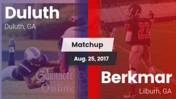 Matchup: Duluth vs. Berkmar  2017