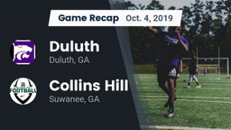 Recap: Duluth  vs. Collins Hill  2019