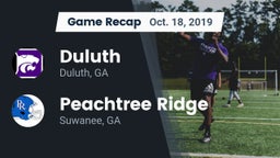 Recap: Duluth  vs. Peachtree Ridge  2019