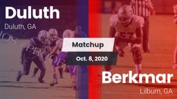 Matchup: Duluth vs. Berkmar  2020
