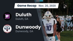 Recap: Duluth  vs. Dunwoody  2020