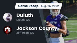 Recap: Duluth  vs. Jackson County  2022