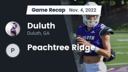 Recap: Duluth  vs. Peachtree Ridge 2022