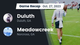 Recap: Duluth  vs. Meadowcreek  2023