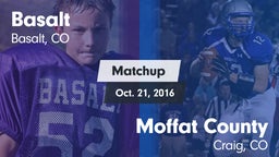 Matchup: Basalt vs. Moffat County  2016