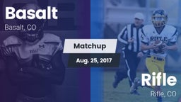 Matchup: Basalt vs. Rifle  2017
