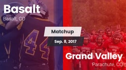 Matchup: Basalt vs. Grand Valley  2017