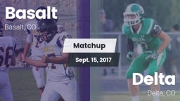 Matchup: Basalt vs. Delta  2017