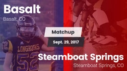 Matchup: Basalt vs. Steamboat Springs  2017