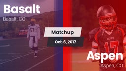 Matchup: Basalt vs. Aspen  2017