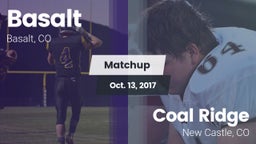 Matchup: Basalt vs. Coal Ridge  2017