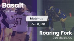 Matchup: Basalt vs. Roaring Fork  2017