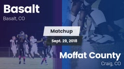 Matchup: Basalt vs. Moffat County  2018