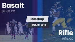 Matchup: Basalt vs. Rifle  2018