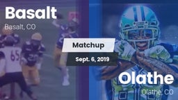Matchup: Basalt vs. Olathe  2019