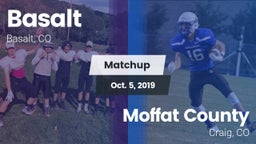 Matchup: Basalt vs. Moffat County  2019